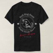 Texas Helicopter Hog Hunting Classic TShirt (Design voorkant)