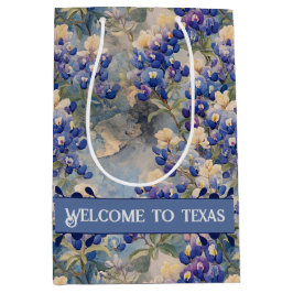 Texas Herdenkende Blauwe Lelies, Medium Cadeauzakje