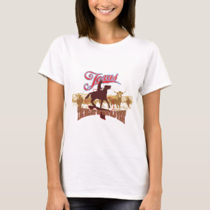 Texas - Het hart van het Westen T-shirt