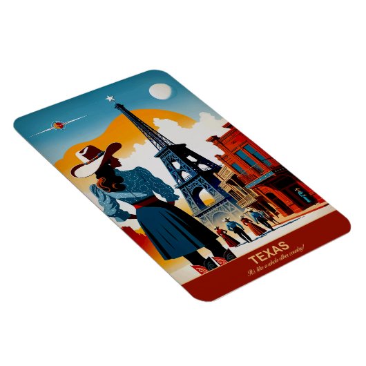 Texas: Het is als een heel ander flexibel land Magneet (Rechterzijde)