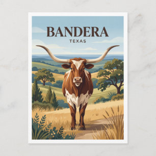 Texas Hill Country Bandera Briefkaart