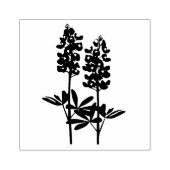 Texas Hill Country Bluebonnets Rubber Art Stamp Rubberstempel (Afrduk)