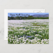 Texas Hill Country Briefkaart (Voorkant / Achterkant)