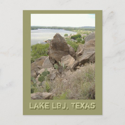 Texas Hill Country Briefkaart (Voorkant)