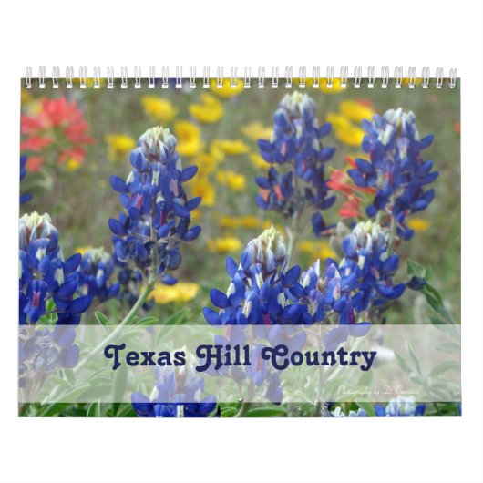 Texas Hill Country Calendar Kalender (Hoes)