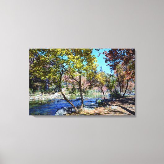 Texas Hill Country Canvas Afdruk (Voorkant)