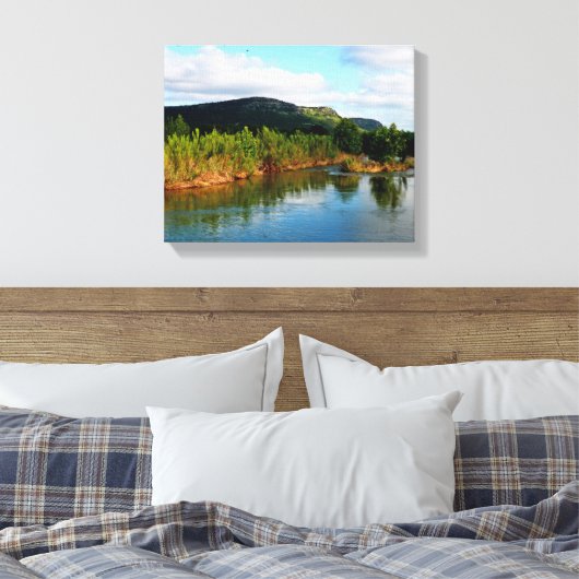 Texas Hill Country Canvas Afdruk (Insitu (Slaapkamer))