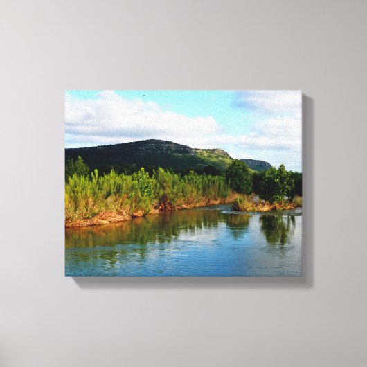Texas Hill Country Canvas Afdruk (Voorkant)