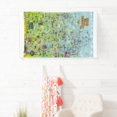 Texas Hill Country Cartoon Map Spandoek (Insitu)