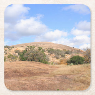 Texas Hill Country Enchanted Rock State Park Kartonnen Onderzetters