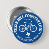 Texas Hill Country (fietsen) Ronde Button 7,6 Cm (Voorkant /achterkant)