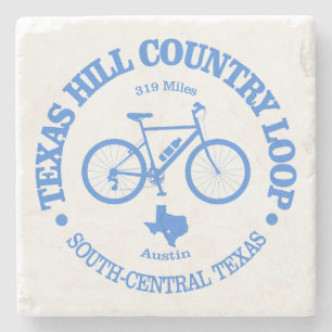 Texas Hill Country (fietsen) Stenen Onderzetter