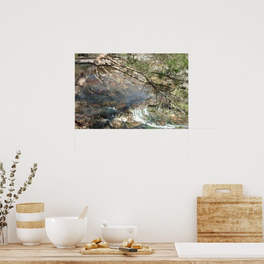 Texas Hill Country nummer drie Poster (Keuken)