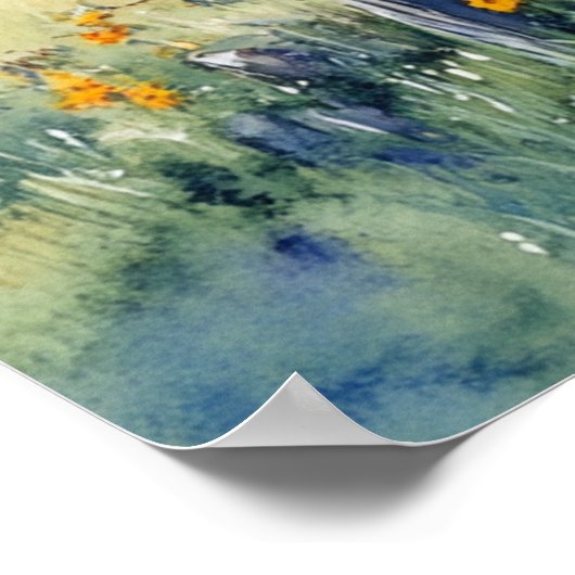 Texas Hill Country Poster (Hoek)