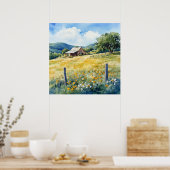 Texas Hill Country Poster (Keuken)