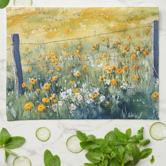 Texas Hill Country Theedoek (Gevouwen)