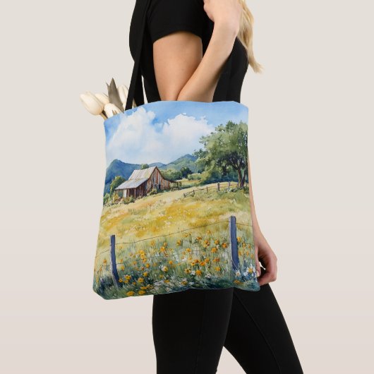 Texas Hill Country Tote Bag (Dichtbij)