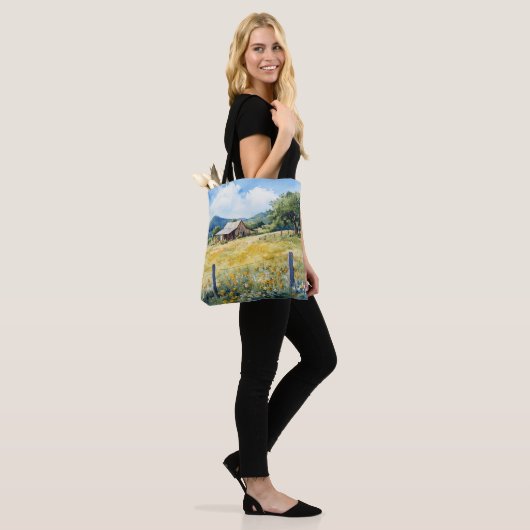 Texas Hill Country Tote Bag (Op model)