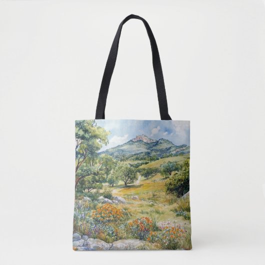 Texas Hill Country Tote Bag (Voorkant)