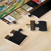 Texas Hill Country Wine Trail Map Puzzle Legpuzzel (Zijkant)