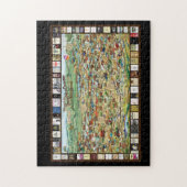 Texas Hill Country Wine Trail Map Puzzle Legpuzzel (Verticaal)