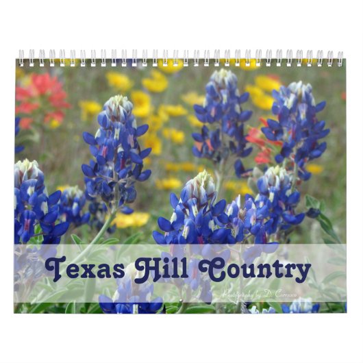 Texas Hill Land 2024 Kalender (Hoes)