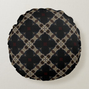 Texas Ho-Down Decor Pattern Rond Kussen