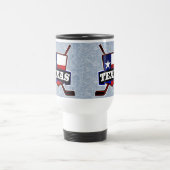 Texas Hockey Flag Logo Travel Cup Reisbeker (Center)