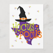 Texas Hocus Pocus Halloween Briefkaart (Voorkant)