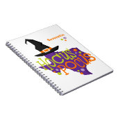 Texas Hocus Pocus Halloween Notitieboek (Rechterzijde)