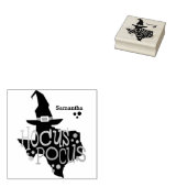 Texas Hocus Pocus Halloween Rubberstempel (Gestempeld)