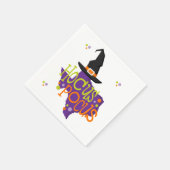 Texas Hocus Pocus Halloween Servet (Hoek)