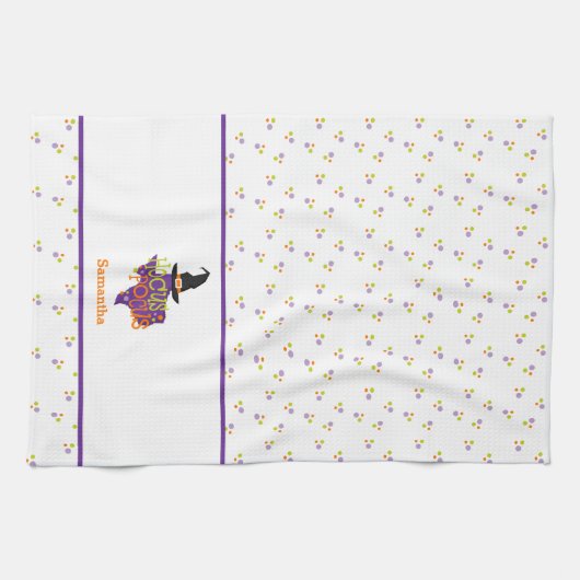 Texas Hocus Pocus Halloween Theedoek (Horizontaal)