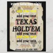 texas hold-em flyers (Voorkant)
