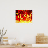 TEXAS HOLD EM HOLDEM POKER ART CASINO DECOR POSTER (Keuken)