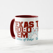 Texas Hold 'Em Poker mokken (Voorkant links)