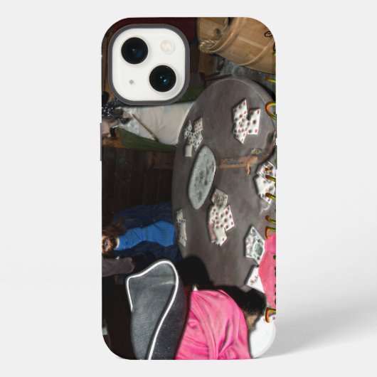 Texas Hold ‘em Poker Pirates Table iPhone Hoesje (Achterkant)