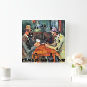 Texas Hold "em Poker Vierkante Klok (Huis)