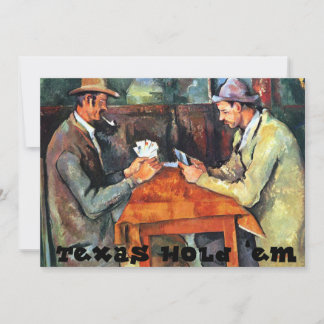 Texas Hold "em Uitnodiging