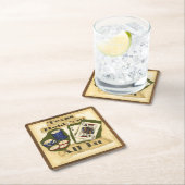 Texas Hold'Em Hand with King and Ace Kartonnen Onderzetters (Insitu)