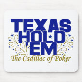 Texas Hold'Em mousepad Muismat (Voorkant)