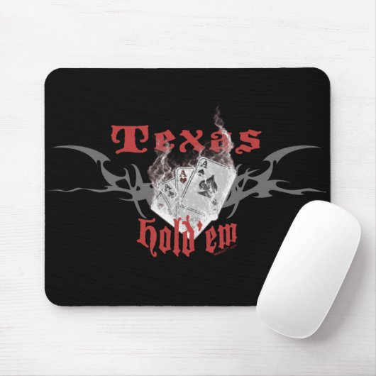 Texas Hold'em Mousepad Muismat (Met muis)