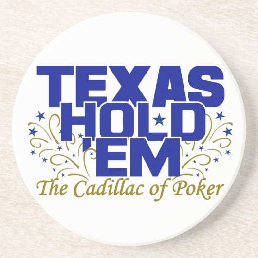 Texas Hold'Em onderzetter (Voorkant)