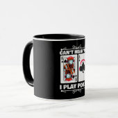 Texas Holdem Poker Cant hoort dat je poker speelt Mok (Voorkant links)