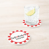 Texas Holdem Poker Chip onderzetters (Zijkant)