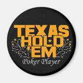 Texas Hold'Em Poker Magneet (Voorkant)