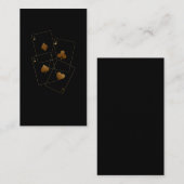 Texas HoldEm Poker Player Casino Gambling Visitekaartje (Voorkant / Achterkant)