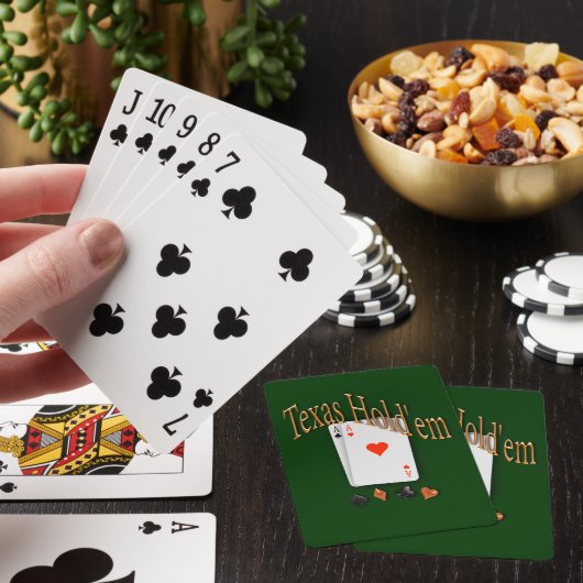 Texas Holdem Poker Speelkaarten (Insitu)