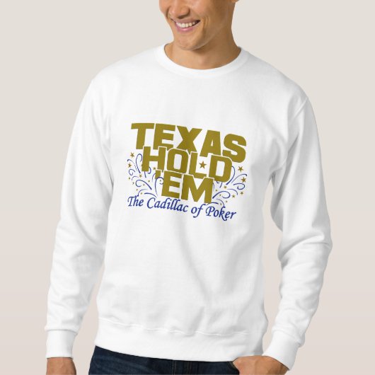 Texas Hold'Em shirt - kies stijl en kleur (Voorkant)