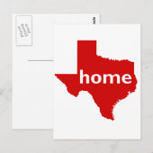 Texas Home Briefkaart (Voorkant / Achterkant)